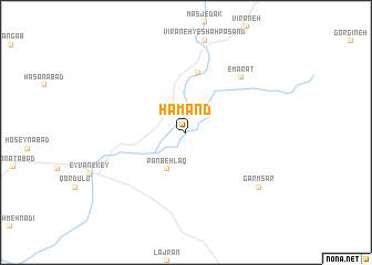 map of Hamand