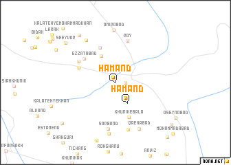 map of Hamand