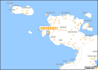 map of Hamasaki