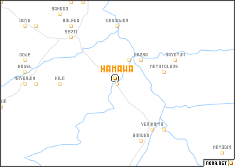map of Hamawa