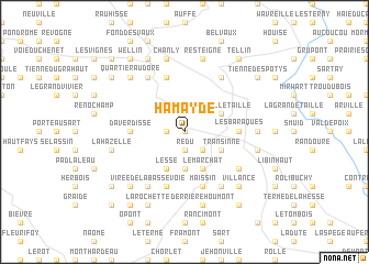 map of Hamayde