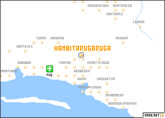 map of Hambita Ruga Ruga