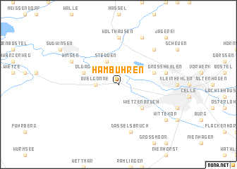 map of Hambühren