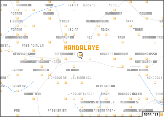 map of Hamdalaye