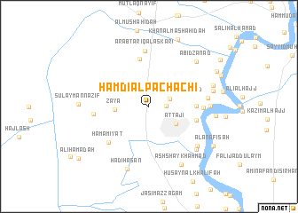 map of Ḩamdī al Pāchachī