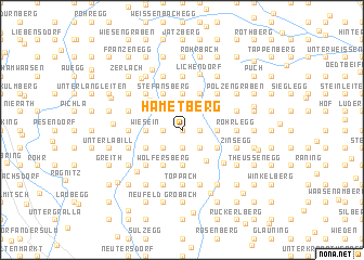 map of Hametberg