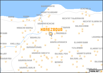 map of Hamezaoua