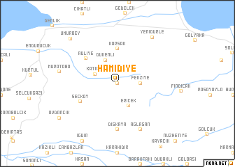 map of Hamidiye