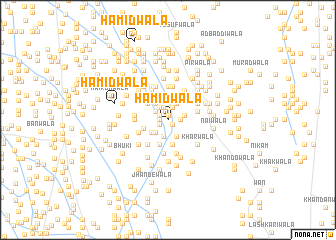 map of Hāmidwāla