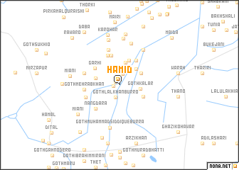 map of Hamīd
