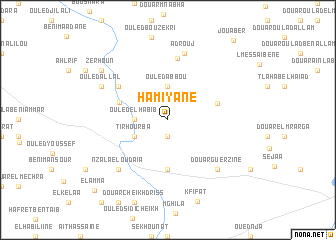 map of Hamiyane