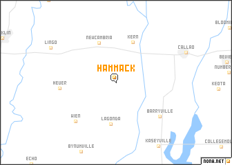 map of Hammack