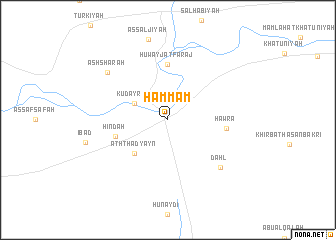 map of Ḩammām