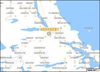 map of Hammarby