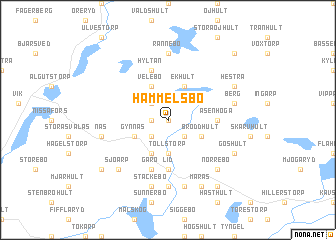 map of Hammelsbo