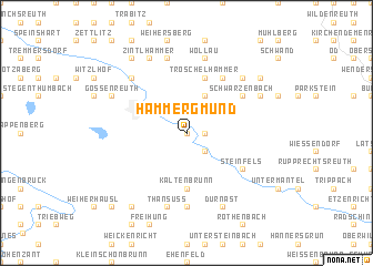 map of Hammergmünd