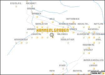 map of Hammerlgraben