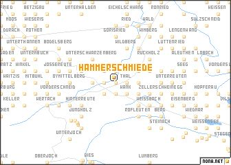 map of Hammerschmiede