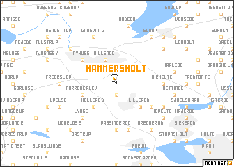 map of Hammersholt