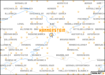 map of Hammerstein