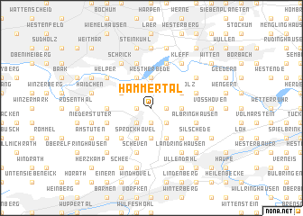 map of Hammertal