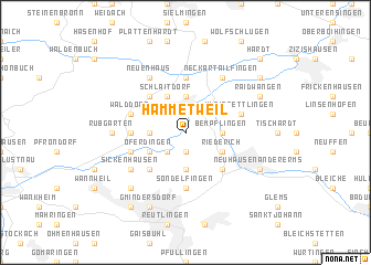map of Hammetweil