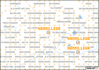 map of Hammillewa