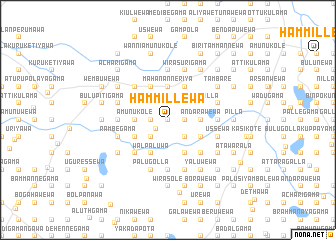 map of Hammillewa