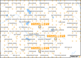 map of Hammillewa