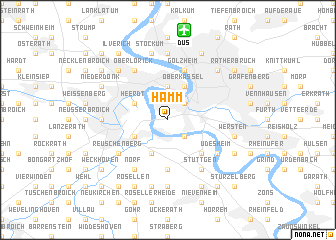 map of Hamm