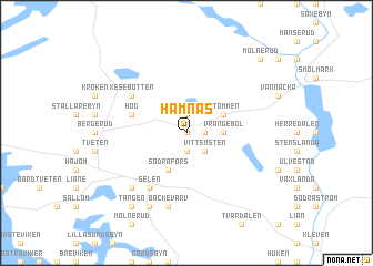 map of Hämnäs