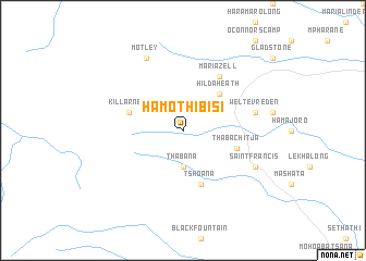 map of Ha-Mothibisi