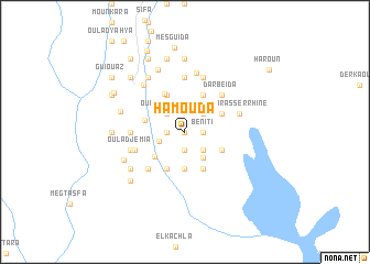 map of Hamouda