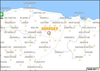 map of Hampden