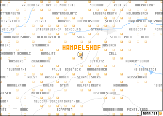 map of Hampelshof