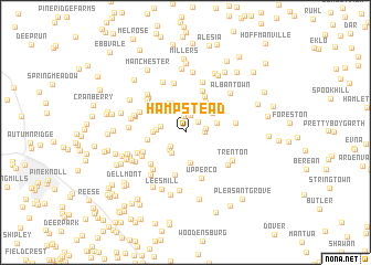 map of Hampstead