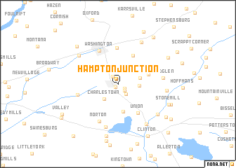 map of Hampton Junction