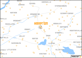 map of Hampton