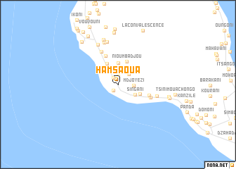 map of Hamsaoua