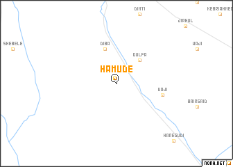 map of Hamudē