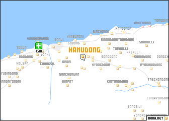 map of Hamu-dong