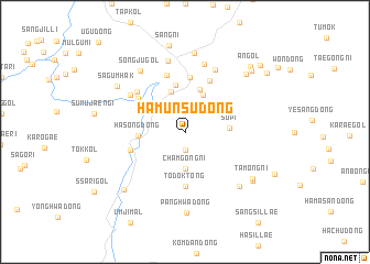 map of Hamunsu-dong