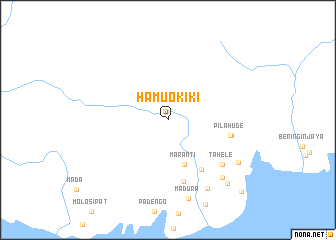 map of Hamuokiki