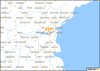 map of Hà My