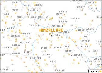 map of Hamzallarë