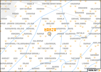 map of Hamza