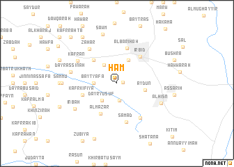 map of Hām
