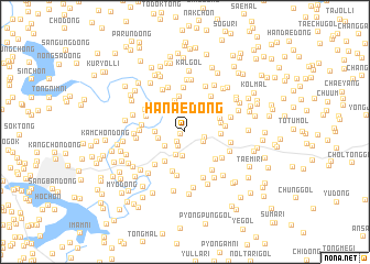 map of Hanae-dong