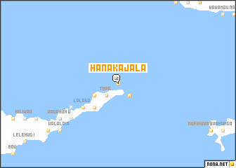 map of Hanakajala