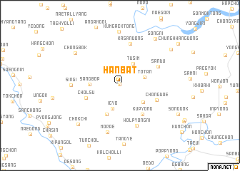 map of Hanbat